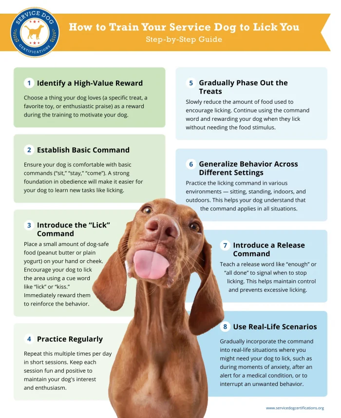 How to Train Your Service Dog to Lick You - Step-by-Step Guide