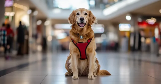 Can You Bring a Service Dog to the Mall?